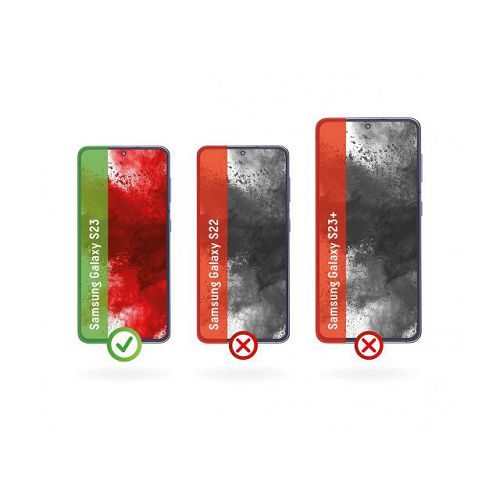 Zaštitno staklo DISPLEX Real Glass za Samsung Galaxy S22/S23, + prozirna maskica-2