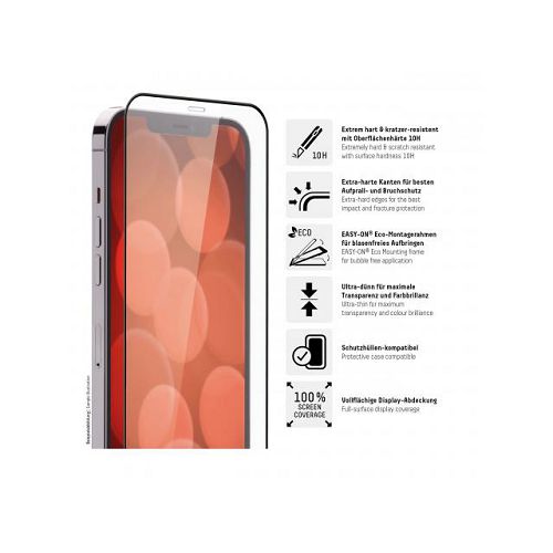 Zaštitno staklo DISPLEX Real Glass 2D Full Cover za Apple iPhone 13 Pro Max/14 Plus-1