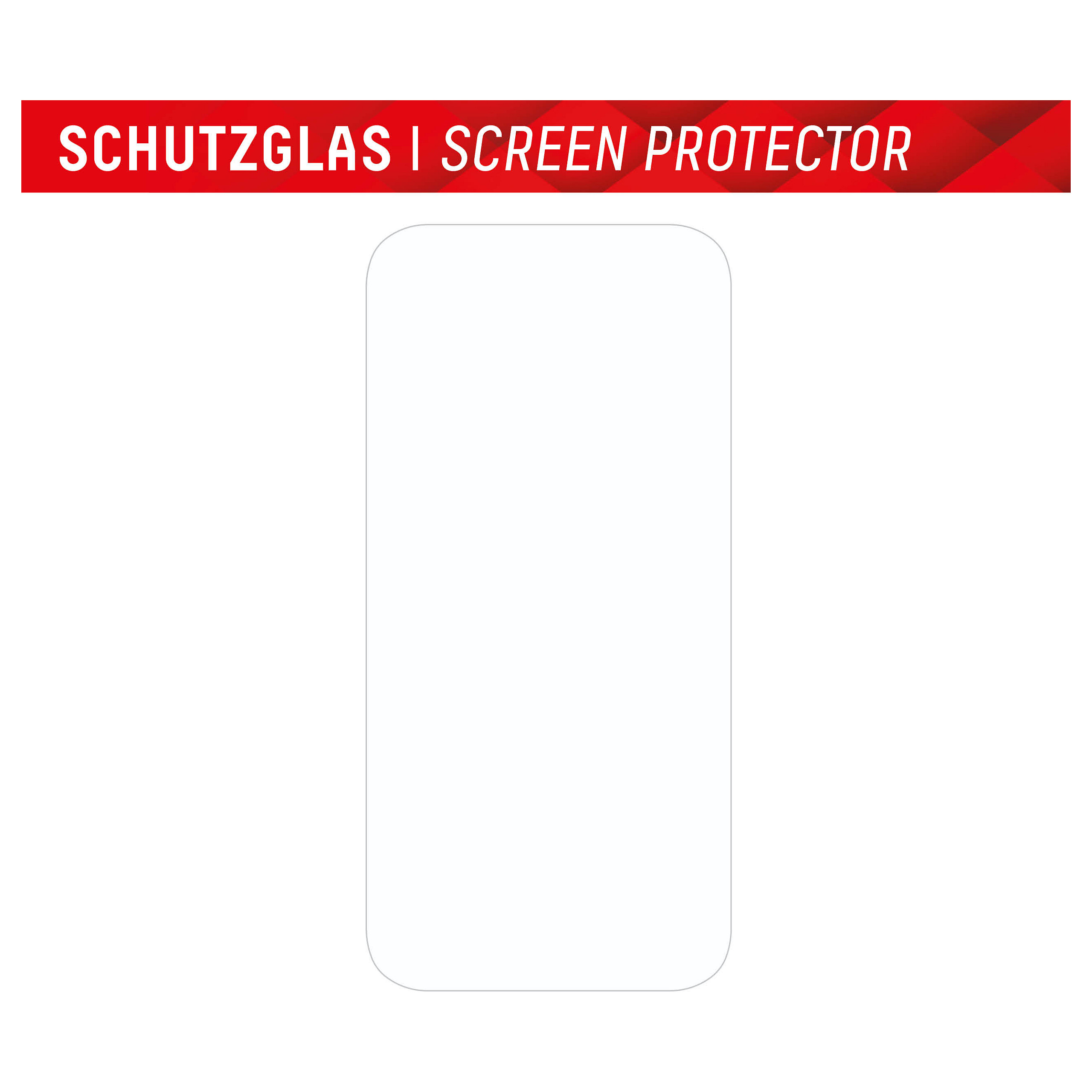 Zaštitno staklo DISPLEX Real Glass 2D + maskica za iPhone 15-14