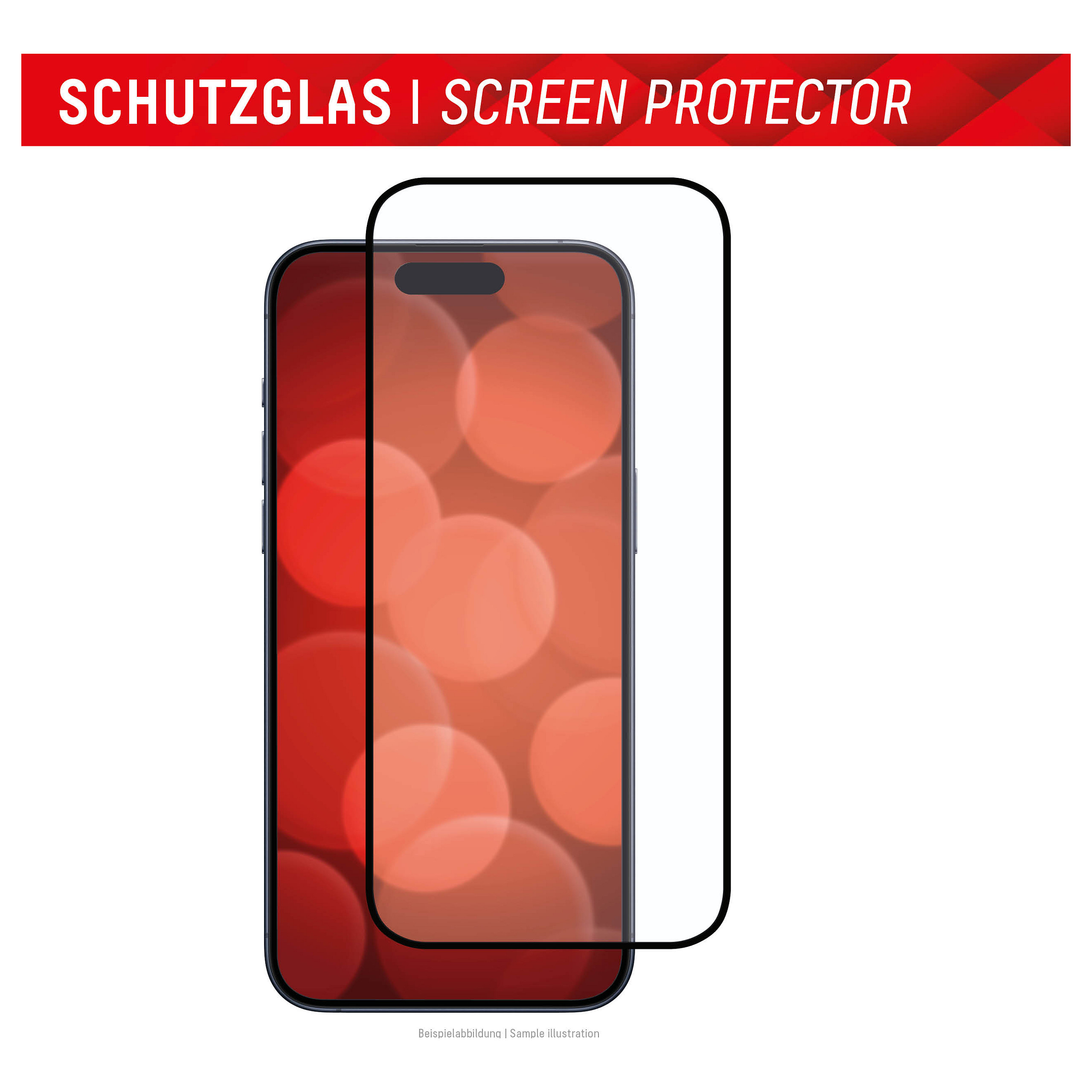 Zaštitno staklo DISPLEX Real Glass Full Cover za iPhone 15/15 Pro-11