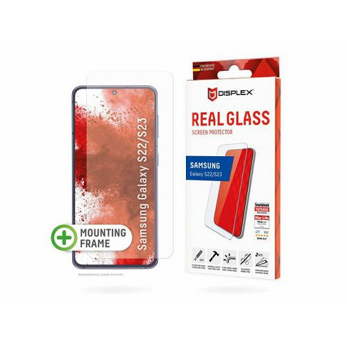 Zaštitno staklo DISPLEX Real Glass za Samsung Galaxy S22/S23-0