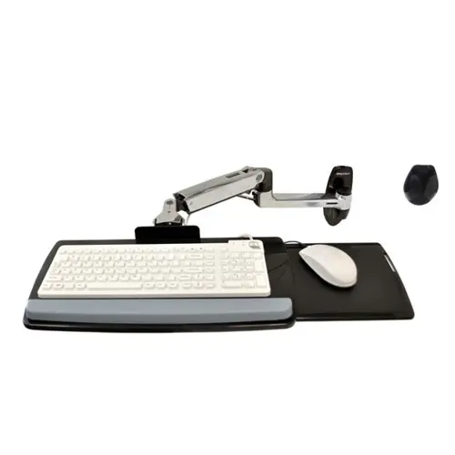 Zidni nosač za tipkovnicu ERGOTRON, LX WALLMOUNT KEYBOARD ARM POL/2.3 KG LIFT 33CM 10Y WARRANTY) (nosivost 2.3 kg, podizanje 33 cm, 10 godina garancije)-5