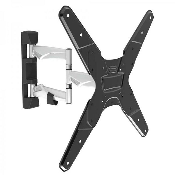 Nosač za TV zidni SBOX PLB-2044 (23"-55", do 30 kg, nagib 12°/+8°, zakret 180°/+ 360°/+ 180°, sa zglobom)