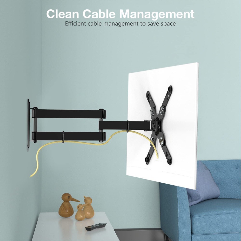 Techly 23-55 Universal LCD TV Wall Mount Bracket Black" ICA-PLB 136M-8