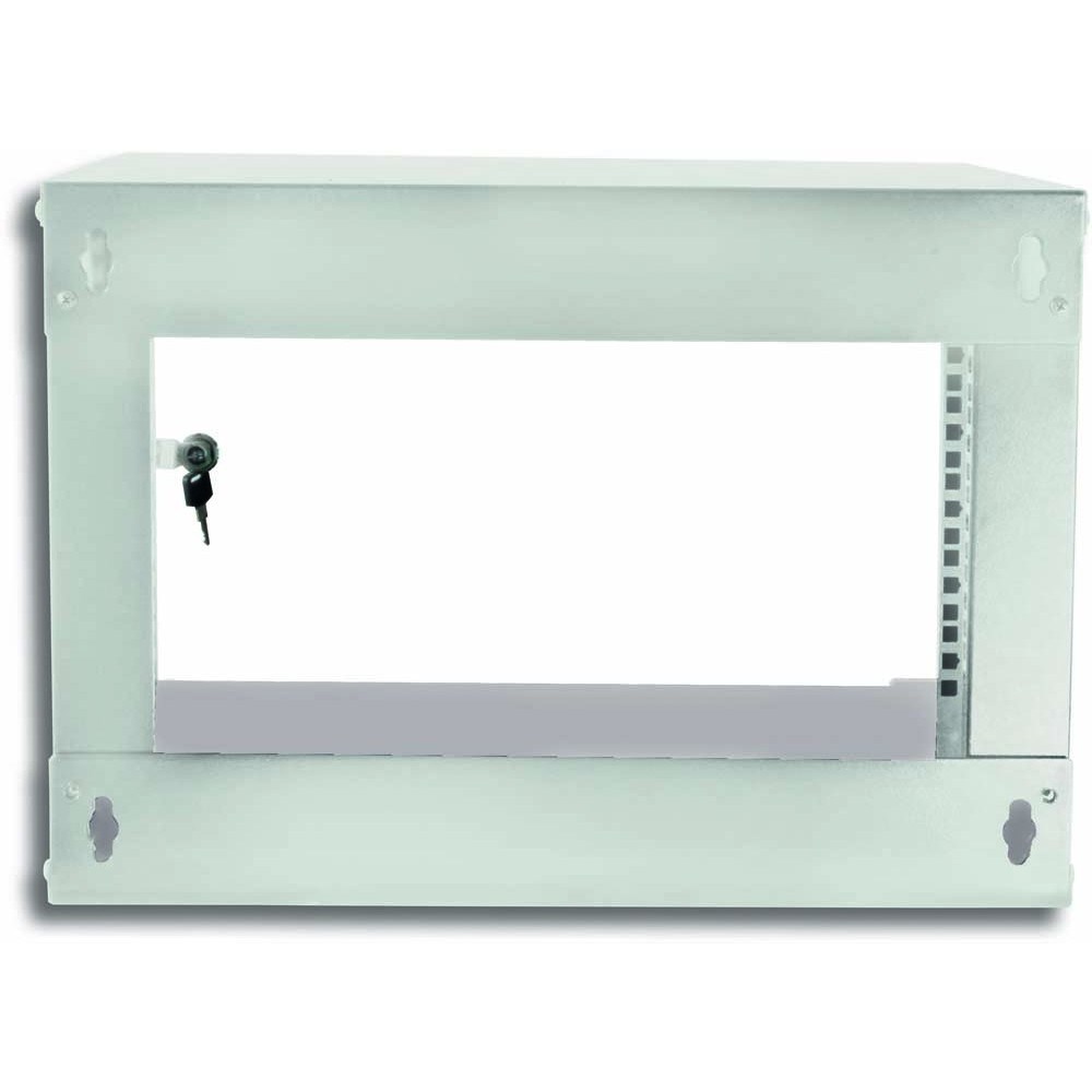 Zidni ormarić TECHLY I-CASE EL-1006G45 (19, 6U prof., 450, sastavljen) sivi-3