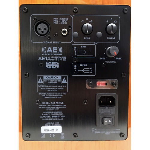 Zvučnici ACOUSTIC ENERGY AE1 ACTIVE crni (aktivni, par)-4