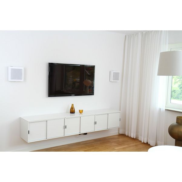 Zvučnici DLS Flatbox Slim Mini bijeli-4