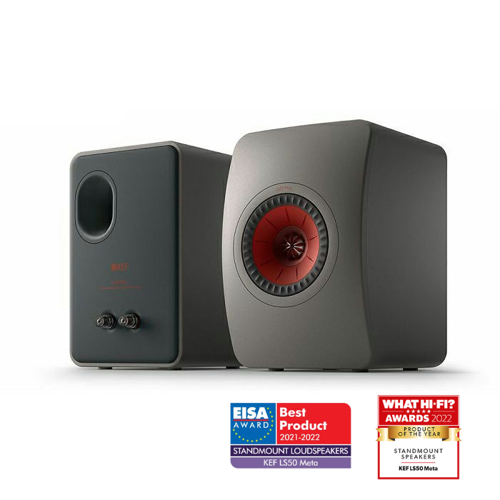 Zvučnici KEF LS50 Meta titanium sivi (par)-0