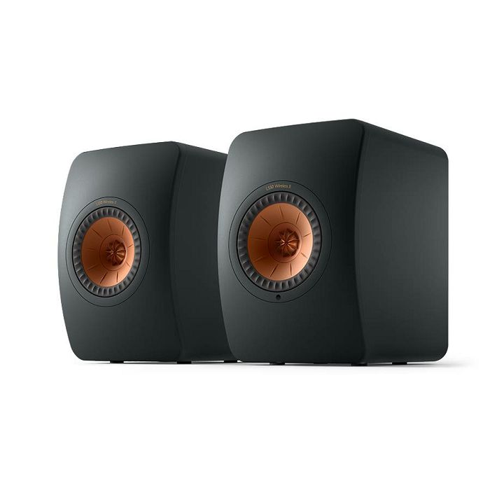 Zvučnici KEF LS50 Wireless II bežični carbon crni (par)