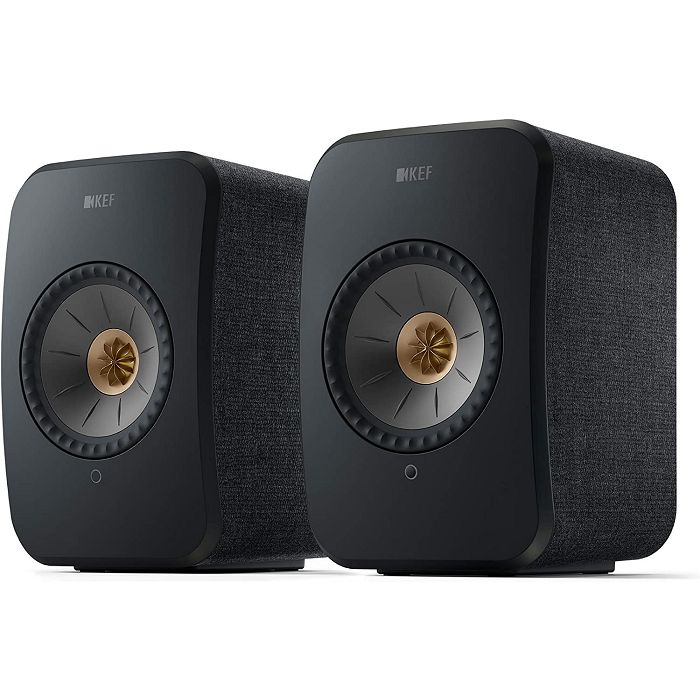 Zvučnici KEF LSX II crni (Wi-Fi, Bluetooth, par)-1