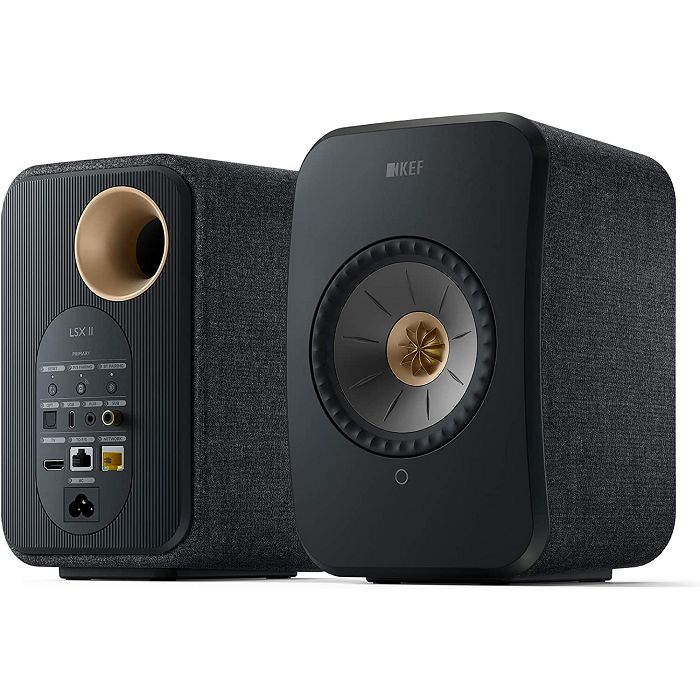 Zvučnici KEF LSX II crni (Wi-Fi, Bluetooth, par)-3