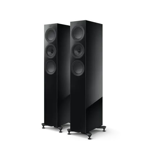 Zvučnici KEF R5 Meta gloss black (par)