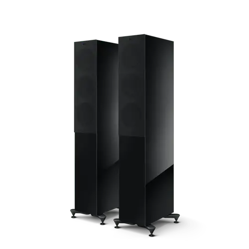 Zvučnici KEF R5 Meta gloss black (par)-1