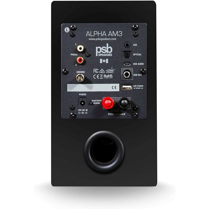 Bežični Hi-Fi zvučnici PSB Alpha AM3 mat crni (par)-1