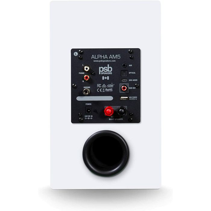 Bežični Hi-Fi zvučnici PSB Alpha AM5 bijeli (aktivni, par)-2