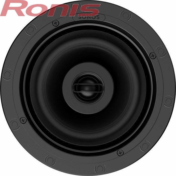 Ugradbeni stropni zvučnici SONOS by Sonance, 6″, bijeli (par)-1