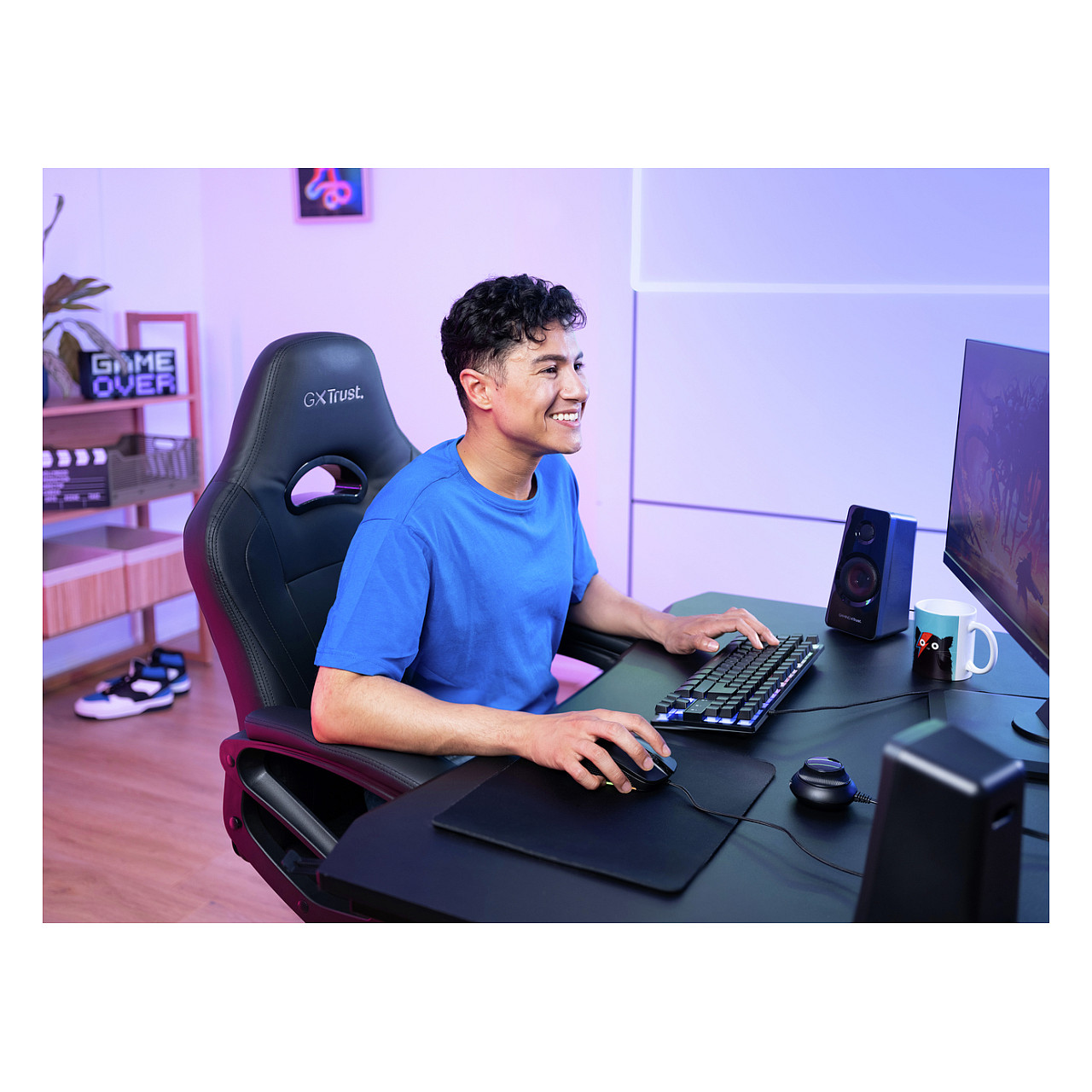 Trust GXT 38 2.1 Black Wired 60 W-7