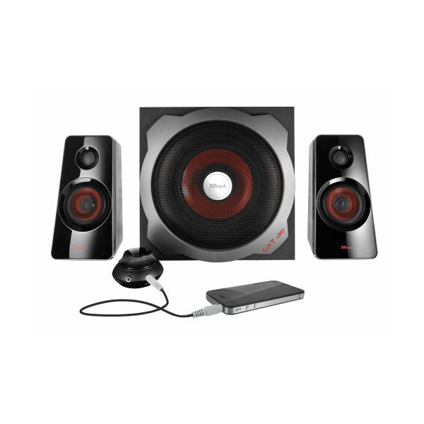 Trust GXT 38 2.1 Black Wired 60 W