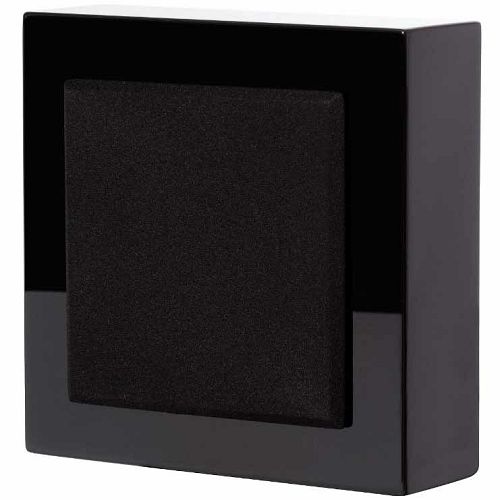 Zvučnici zidni DLS Flatbox Slim Mini, satin crna (par)-1