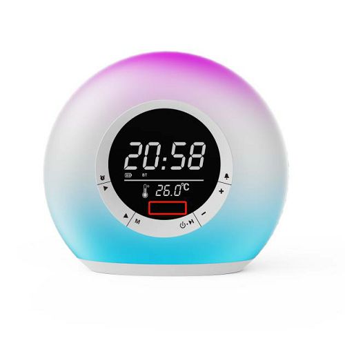 Zvučnik / radio budilica MEANIT B15, LED LIGHT