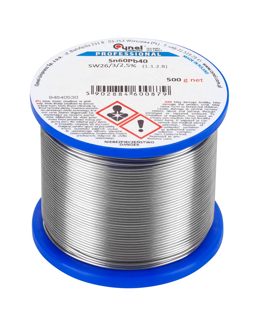 Tin 1mm/500g Sn60Pb40 CYNEL-0