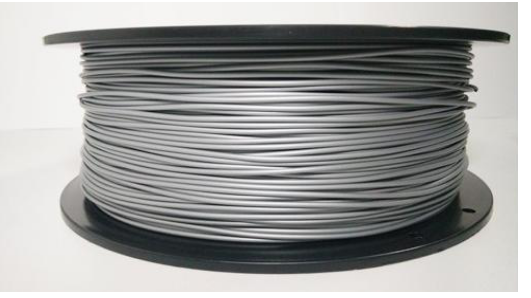 Filament za 3D printer, Microline Robotics, ABS, 1.75 mm, 1 kg, srebrna (Visoka čvrstoća, širok raspon temperature obrade, provodljivost elektriciteta, antistatička i elektromagnetska zaštita)