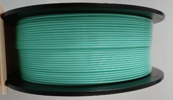 Filament za 3D printer, Microline Robotics, PET-G, 1.75 mm, 1 kg, pastelno zelena (Tolerancija promjera niti +/- 0.03mm, Temp.printanja 200°C~240°C, Certifikat RoHS, CE, SGS)-0