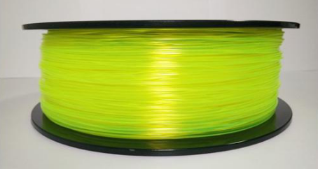 Filament za 3D, Microline Robotics, PLA, 1.75 mm, 1 kg, prozirno žuta