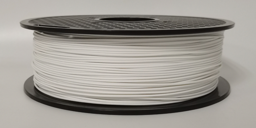 Filament za 3D, Microline Robotics, soft PLA, 1.75 mm, 1 kg (bijela)