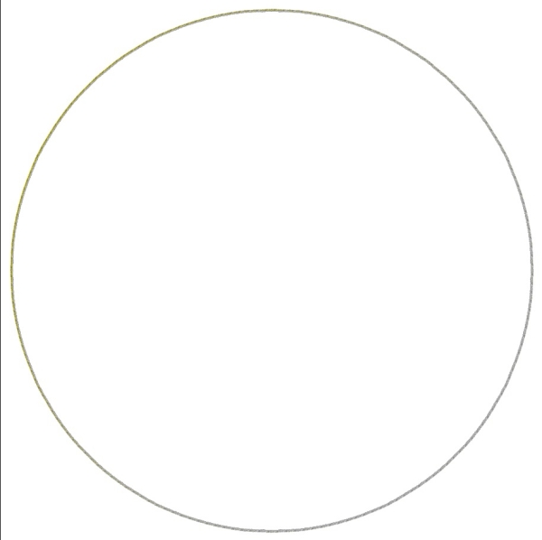 Naljepnice OKI Oki podne naljepnice okrugle, fi285mm (okrugle, promjer 285mm, za vanjsku upotrebu, 100 listova)