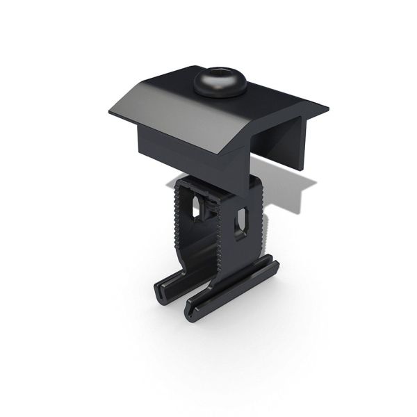 Srednja stezaljka RENUSOL Middle clamp+ (crna boja)