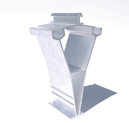 Podrška za krov RENUSOL Ridge support 10° XL