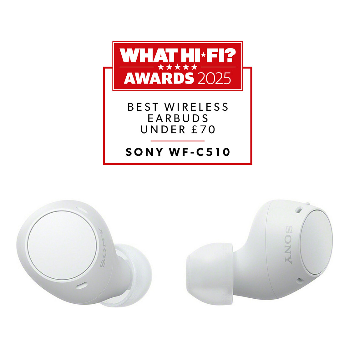Slušalice SONY WF-C510 bežične in-ear bijele-0