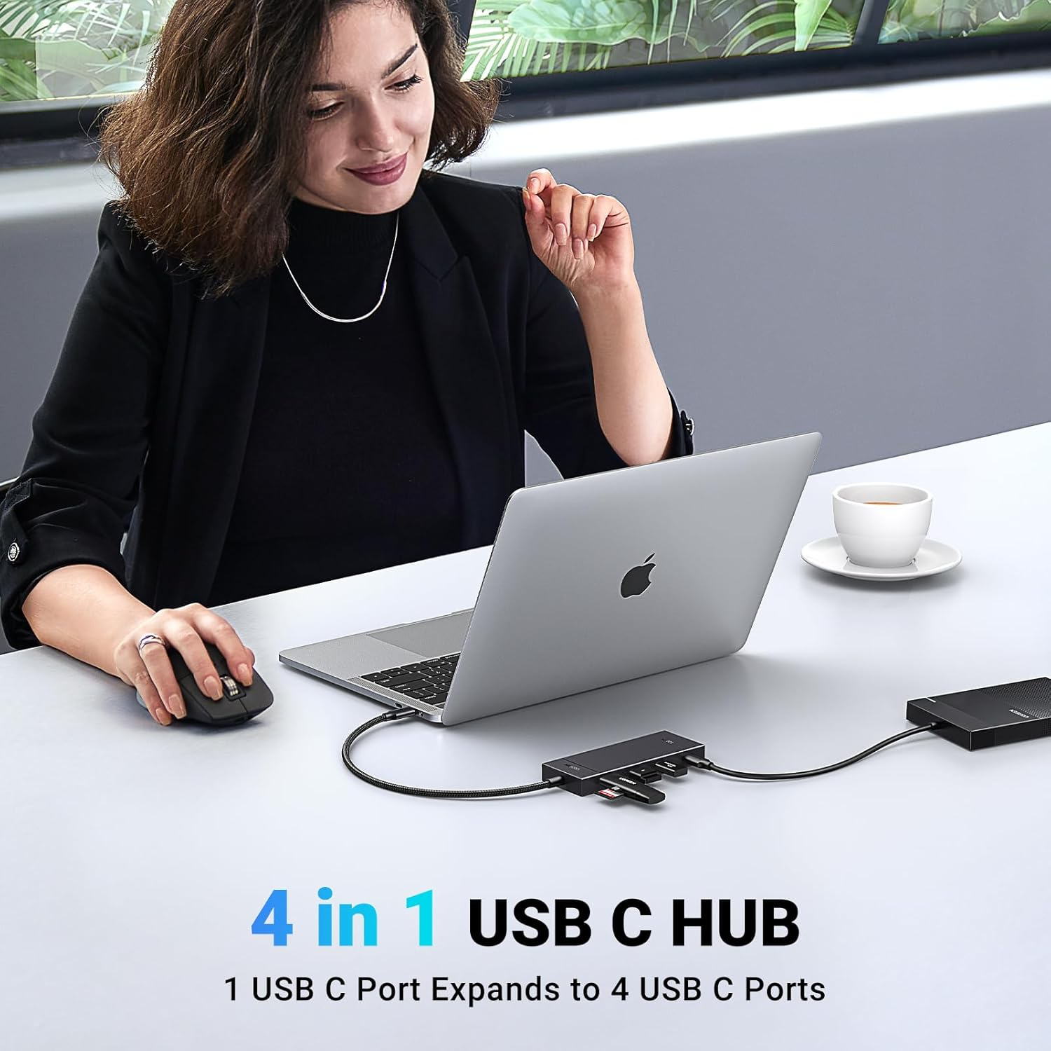 Ugreen USB-C Hub 10Gbps with 4x USB-C 3.2-4