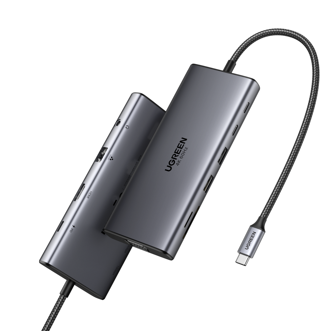 USB-C Hub UGREEN 11v1 docking station s 100W PD