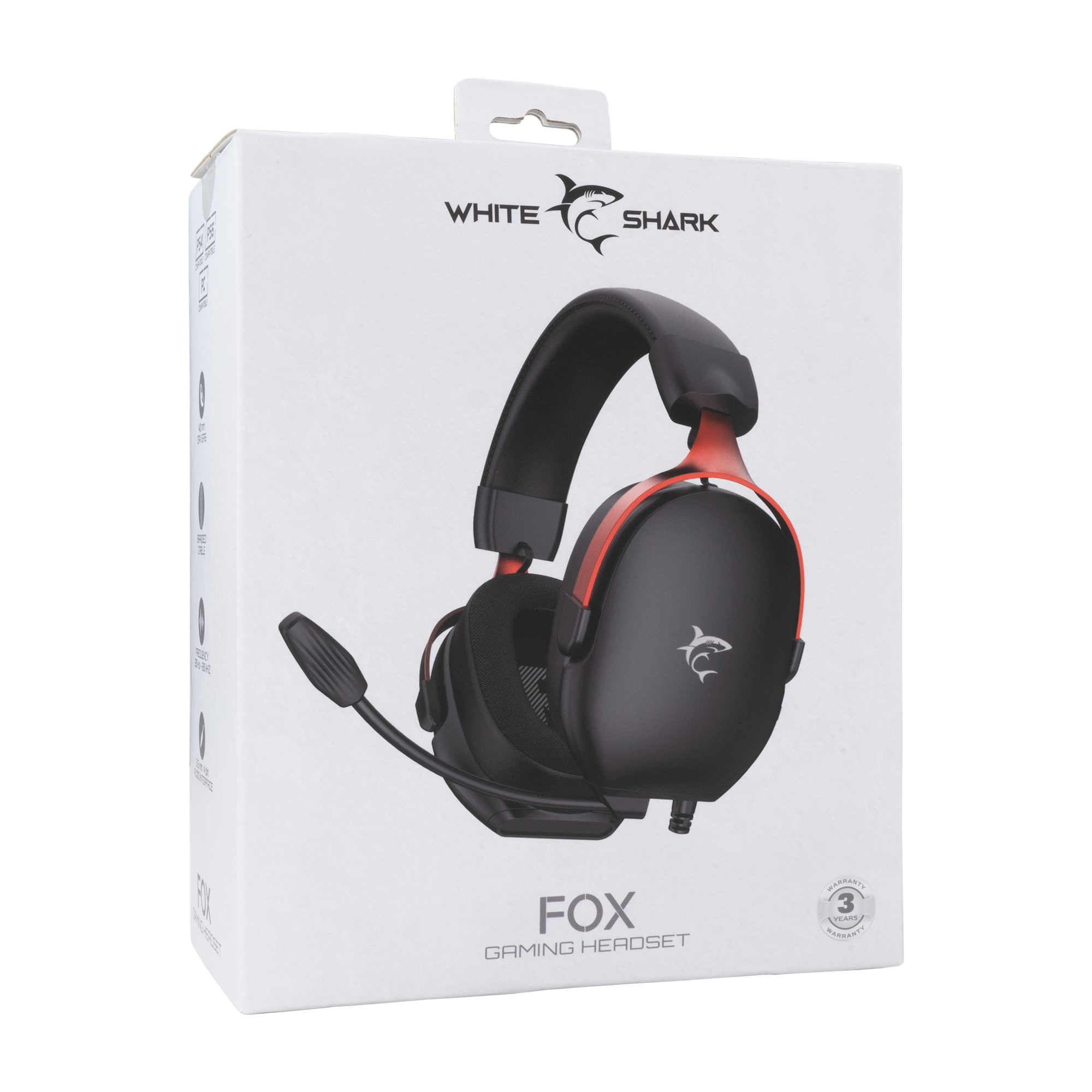 Slušalice WHITE SHARK GH-2445 FOX crne-7