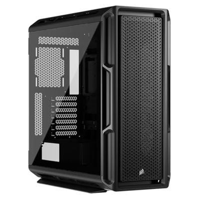 Kućište CORSAIR 5000T Midi TG crno (mid-tower, staklena stranica, RapidRoute sustav upravljanja kabelima, podrška za radijatore do 360 mm, 5 unutarnjih utora, USB 3.2 Gen 1 i USB-C 3.2 Gen 2)