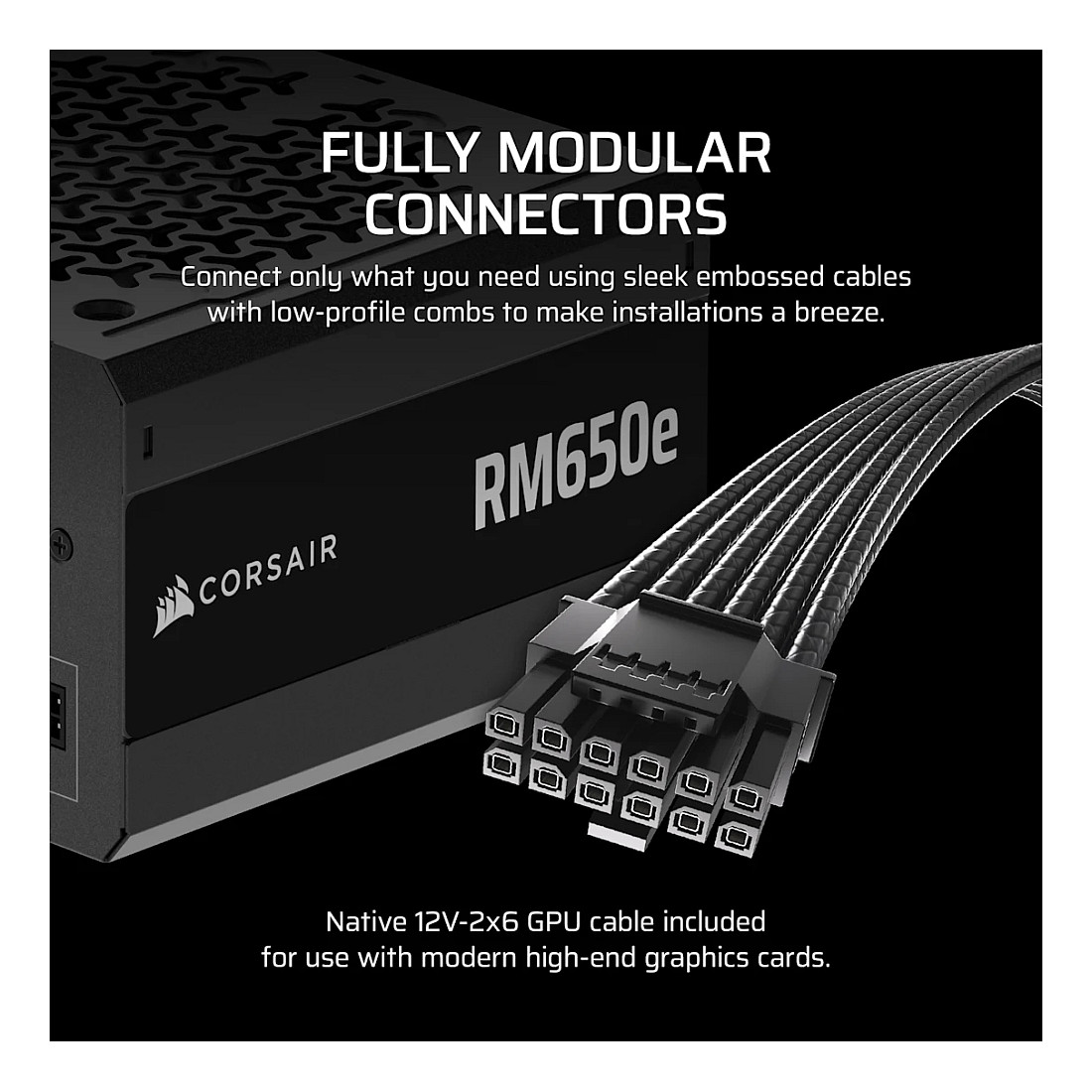PSU Corsair RMe 650W 80+Gold FM ATX3.1 2025-9