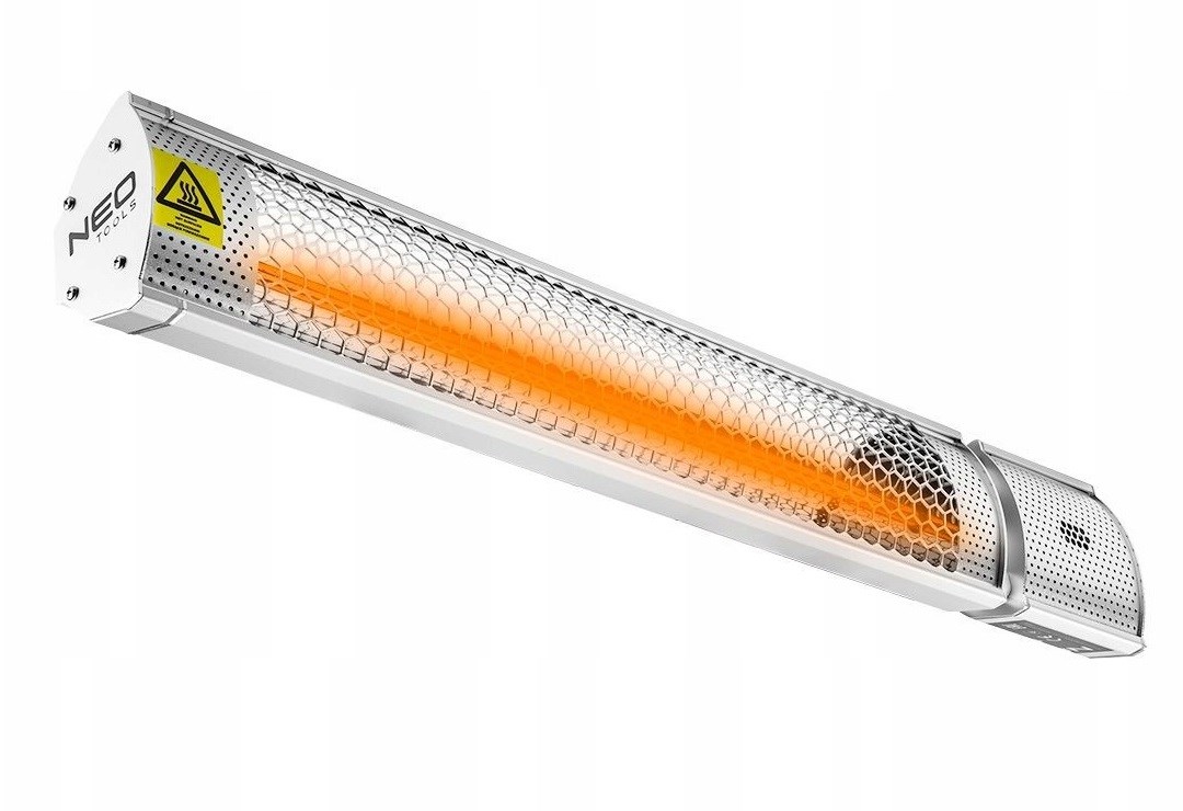 Električna grijalica NEO TOOLS 90-030 (infracrvena, za unutarnju i vanjsku upotrebu, 2000 W, čelik)-0