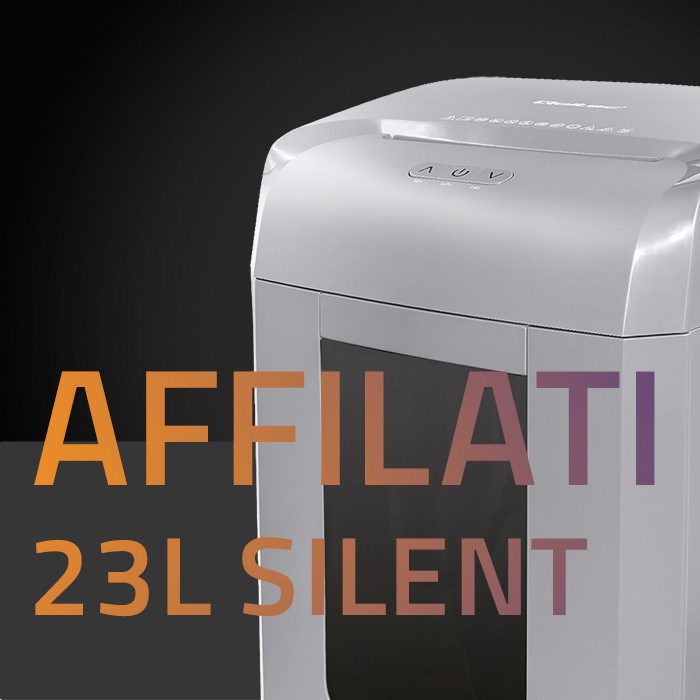 Uništavač papira QOLTEC 50329 AFFILATI (23L, tihi, Micro cut)-9