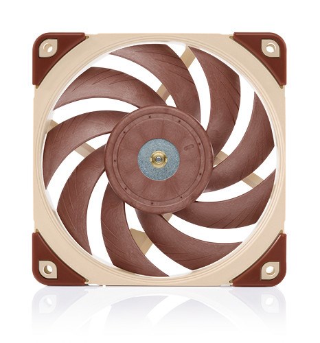 Ventilator za kućište računala Noctua NF A12x25 5V PWM (12 cm, bež-crveni)-2