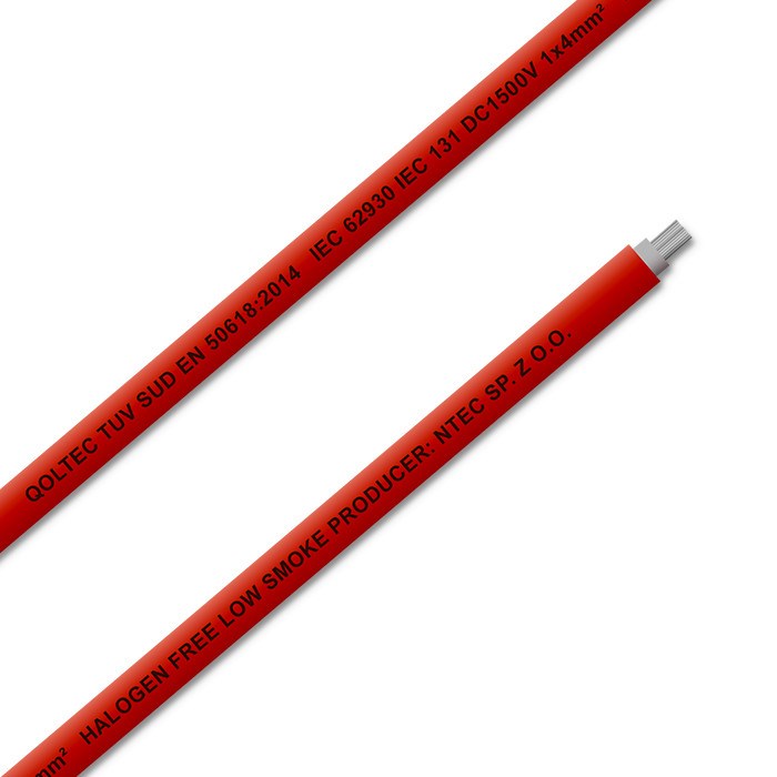 Solarni kabel QOLTEC 53850 (4mm², 100m, fotonaponski) crveni-2