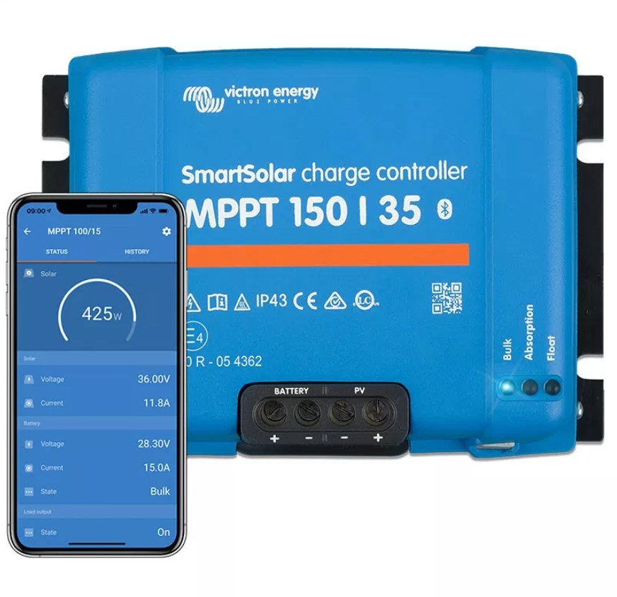 Solarni regulator punjenja VICTRON ENERGY SmartSolar MPPT 150/35 (150V, 35A, Bluetooth)