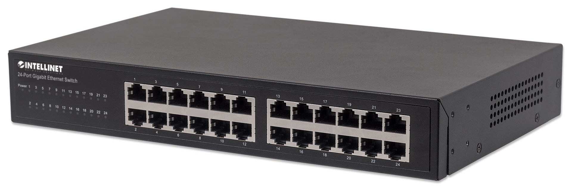 Mrežni switch INTELLINET (s 24 Gigabit Ethernet priključaka, 24 x 10/100/1000 Mbit/s RJ45 priključci)-1
