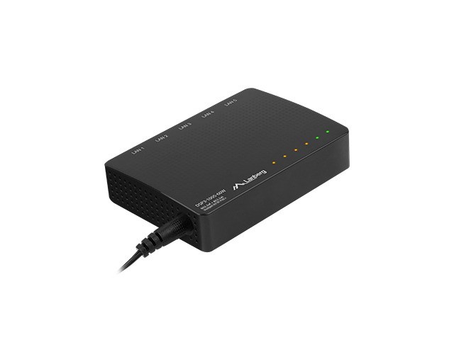 Preklopnik PoE Lanberg DSP3-1005-60W (5-portova, 1Gb/s)-3