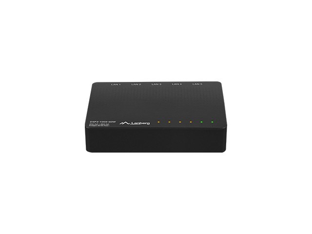 Preklopnik PoE Lanberg DSP3-1005-60W (5-portova, 1Gb/s)-2
