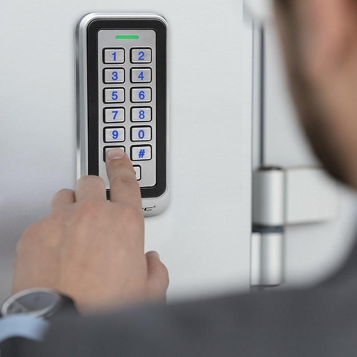 Brava s kodom QOLTEC Rhea 52442 (s RFID čitačem, zvono, IP68, EM)-8