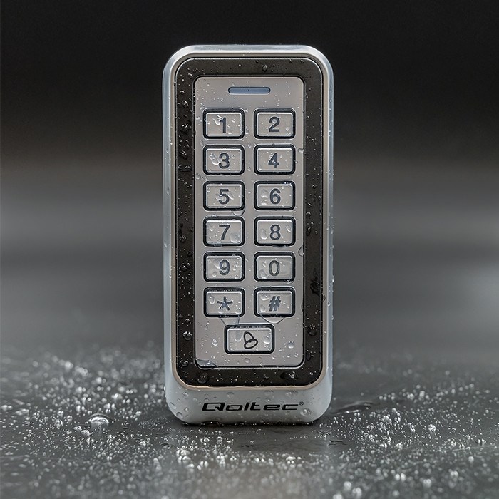 Brava s kodom QOLTEC Rhea 52442 (s RFID čitačem, zvono, IP68, EM)-7