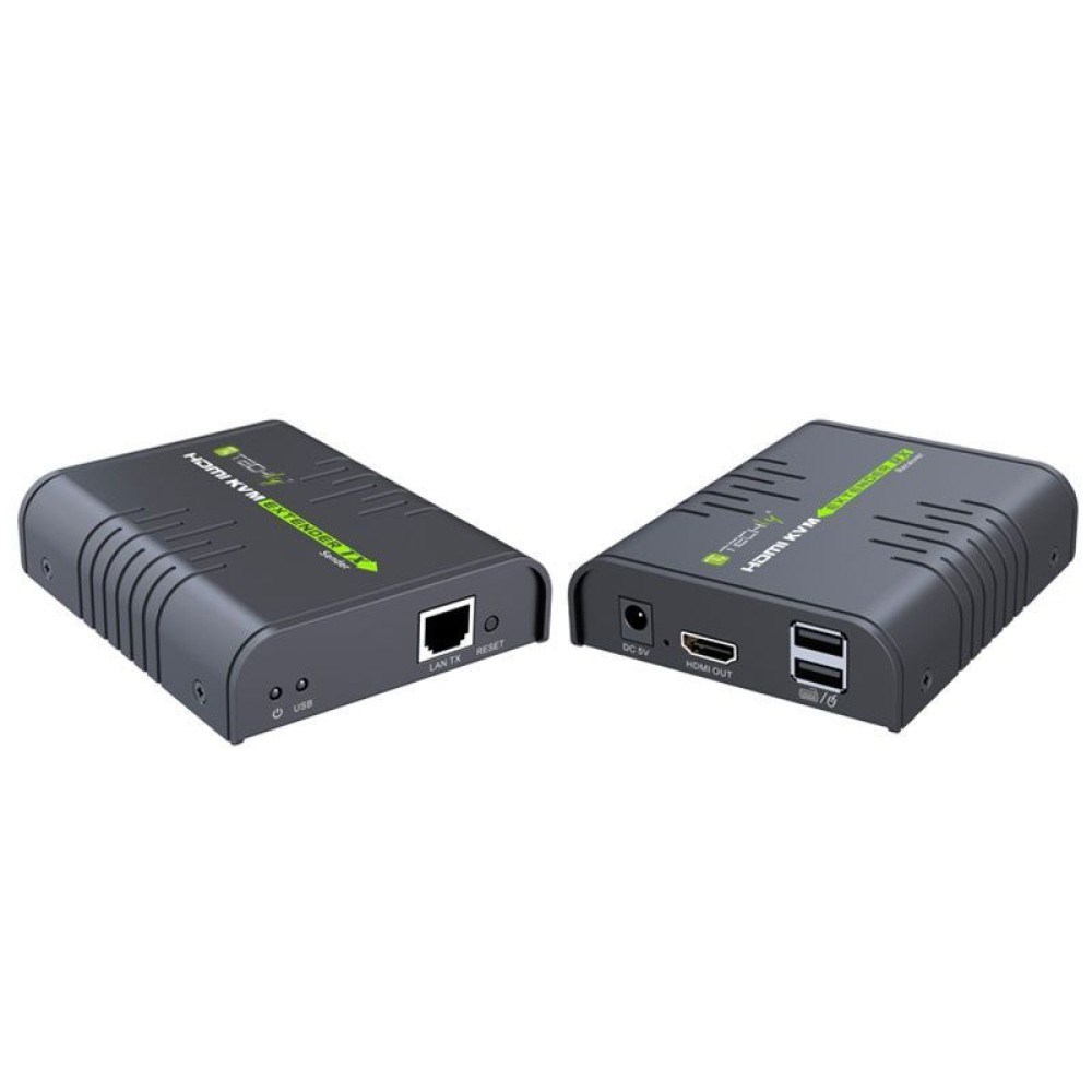 Kvm pojačivač TECHLY IDATA HDMI-KVM2 (odašiljač i prijemnik)-7