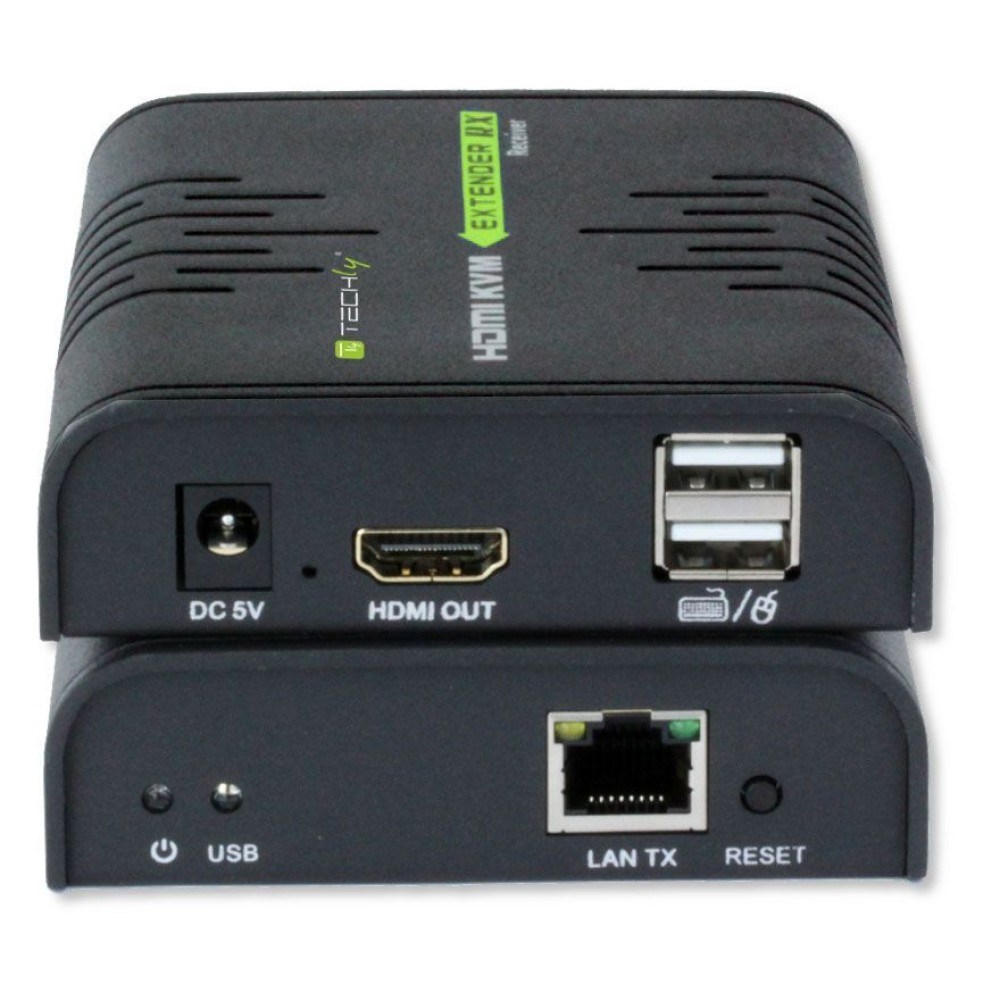 Kvm pojačivač TECHLY IDATA HDMI-KVM2 (odašiljač i prijemnik)-3